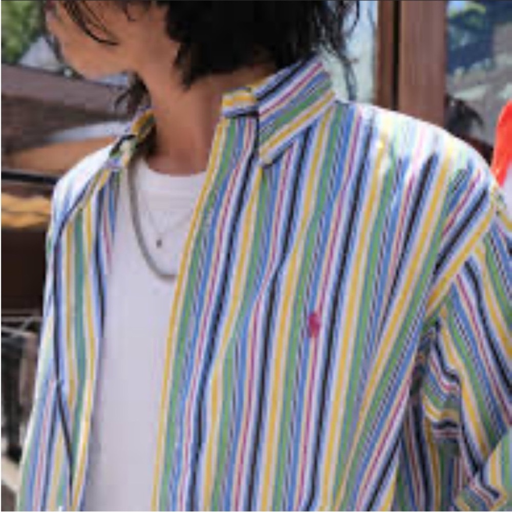 Ralph Lauren Vintage Multicolor Shirt L